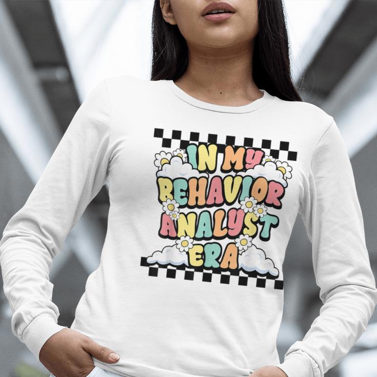 Groovy ABA RBT Therapist In My Behavior Analyst Era Teacher Women Long Sleeve T-Shirt, Groovy Teacher Shirts, funny gift Groovy ABA RBT Therapist In My Behavior Analyst Era Teacher Women Long Sleeve T-Shirt, Groovy Teacher Shirts, funny gift
