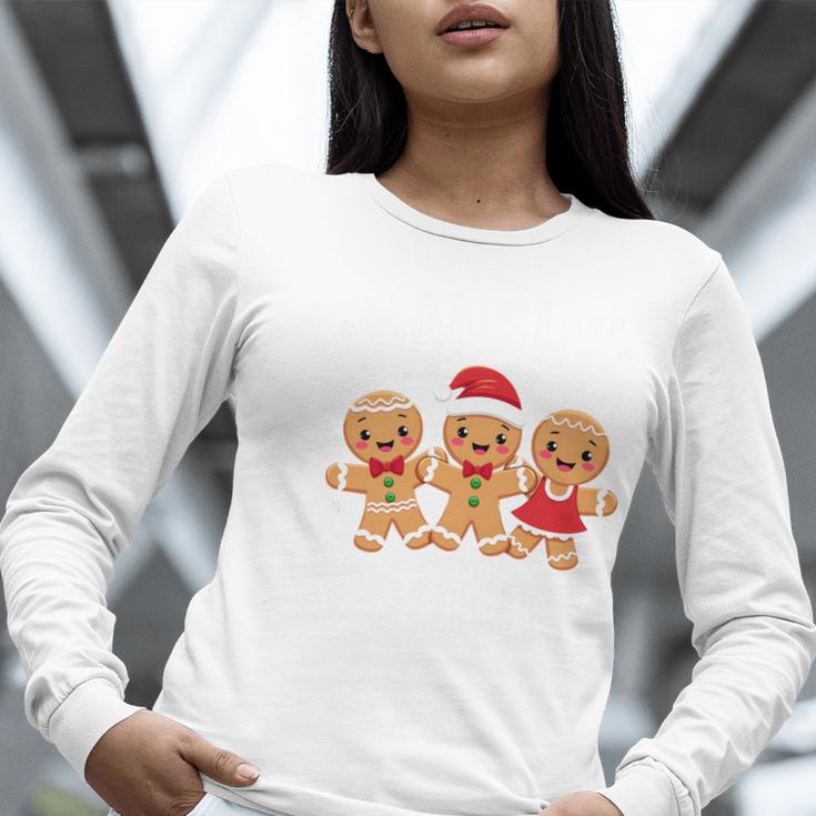 Hanging With My Cookies Gingerbread Christmas Teacher Xmas Women Long Sleeve T-Shirt, funny gift Hanging With My Cookies Gingerbread Christmas Teacher Xmas Women Long Sleeve T-Shirt, funny gift