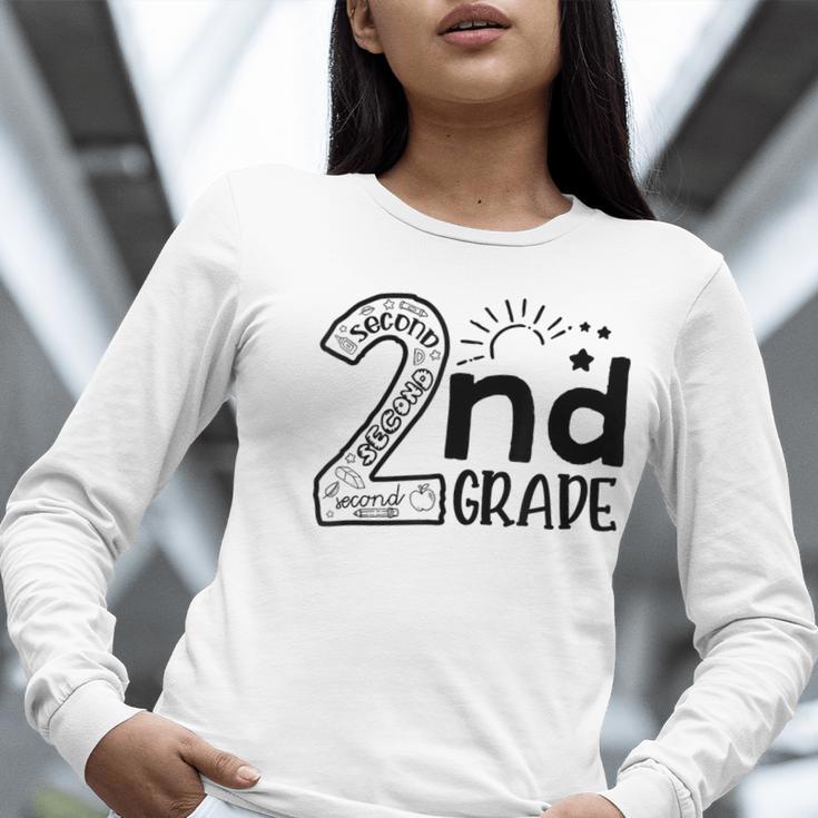 Hello On To 2nd Grade Teachers Boys And Team Secound Grade Women Long Sleeve T-Shirt, funny gift Hello On To 2nd Grade Teachers Boys And Team Secound Grade Women Long Sleeve T-Shirt, funny gift