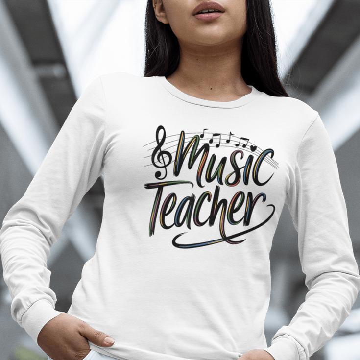 Music Teacher For Women Elementary First Day Of School Women Long Sleeve T-Shirt, funny gift Music Teacher For Women Elementary First Day Of School Women Long Sleeve T-Shirt, funny gift