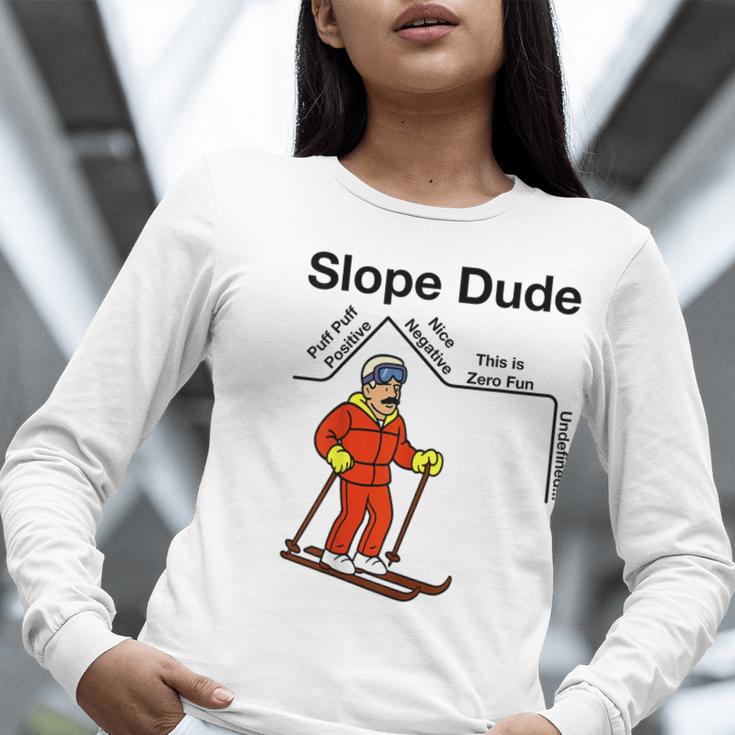 Nerdy Slope Dude Geometry Algebra Math Teacher Women Long Sleeve T-Shirt, funny gift Nerdy Slope Dude Geometry Algebra Math Teacher Women Long Sleeve T-Shirt, funny gift