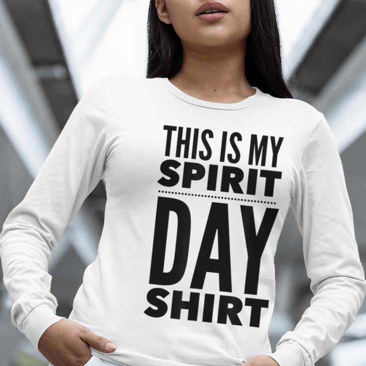 School Teacher Spirit Day Costume For Men Women Women Long Sleeve T-Shirt, funny gift