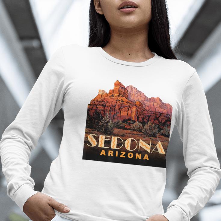 Sedona s Sedona Arizona Shirts T-Shirt Women Long Sleeve T-Shirt, funny gift