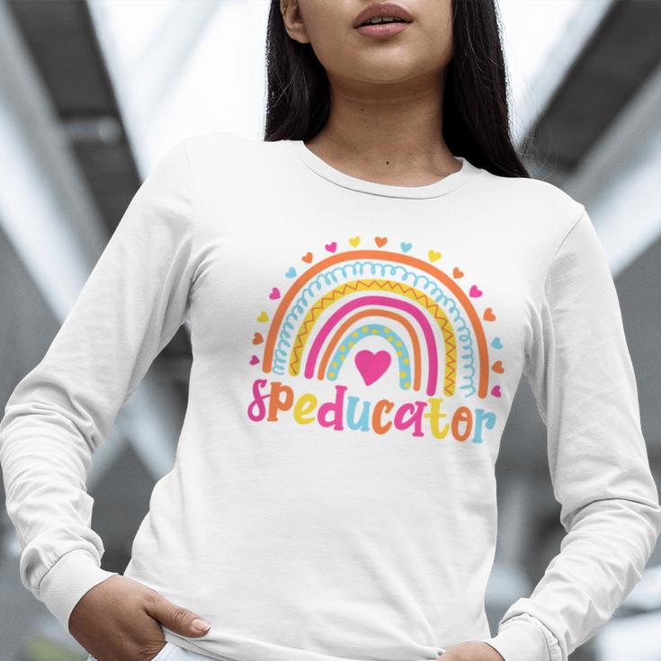 Speducator Special Education Teacher Sped Ed Women Long Sleeve T-Shirt, funny gift Speducator Special Education Teacher Sped Ed Women Long Sleeve T-Shirt, funny gift