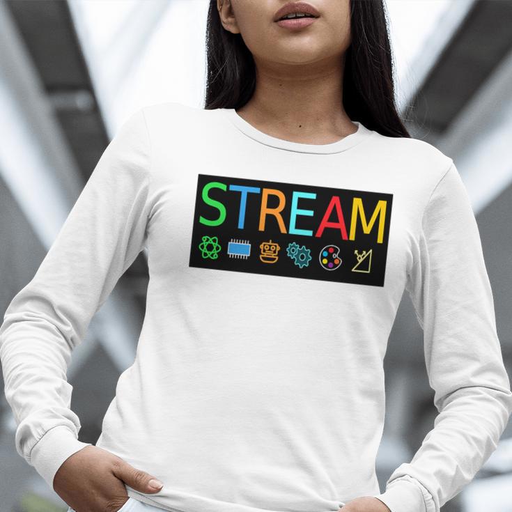 Stream Technology Robotics Shirt For Teachers And Students Premium Tri-Blend Women Long Sleeve T-Shirt, funny gift Stream Technology Robotics Shirt For Teachers And Students Premium Tri-Blend Women Long Sleeve T-Shirt, funny gift