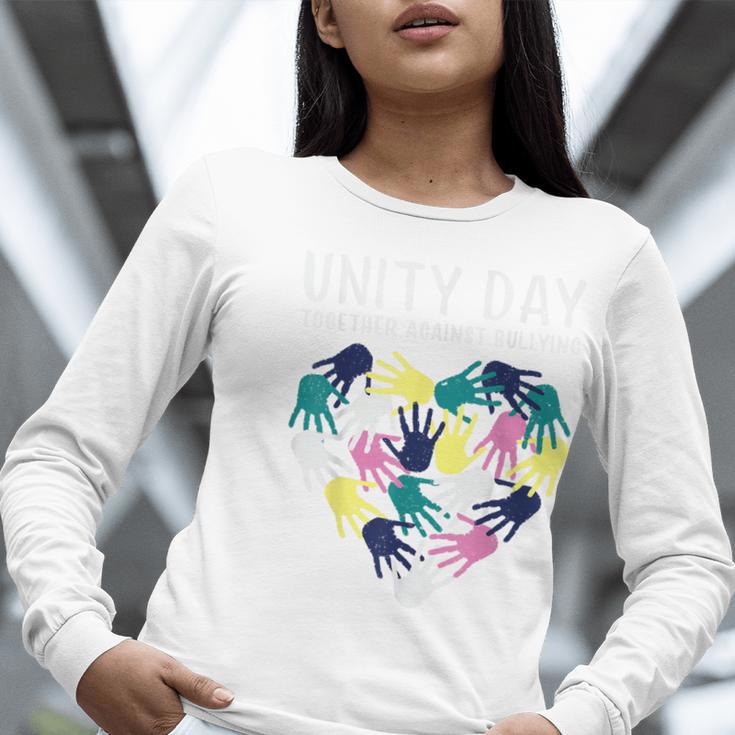 Together Against Bullying Unity Day Teachers Kids Toddler Women Long Sleeve T-Shirt, funny gift Together Against Bullying Unity Day Teachers Kids Toddler Women Long Sleeve T-Shirt, funny gift