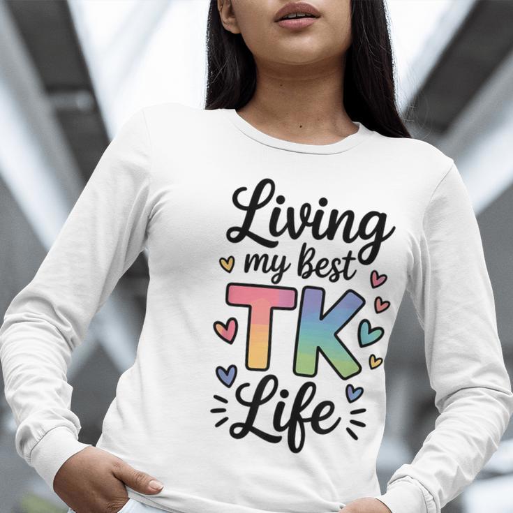 Transitional Kindergarten TK Teacher Women Long Sleeve T-Shirt, funny gift Transitional Kindergarten TK Teacher Women Long Sleeve T-Shirt, funny gift