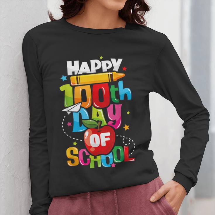 100th Day Of School Teachers Kids Child Happy 100 Days Women Long Sleeve T-Shirt, funny design 100th Day Of School Teachers Kids Child Happy 100 Days Women Long Sleeve T-Shirt, funny design