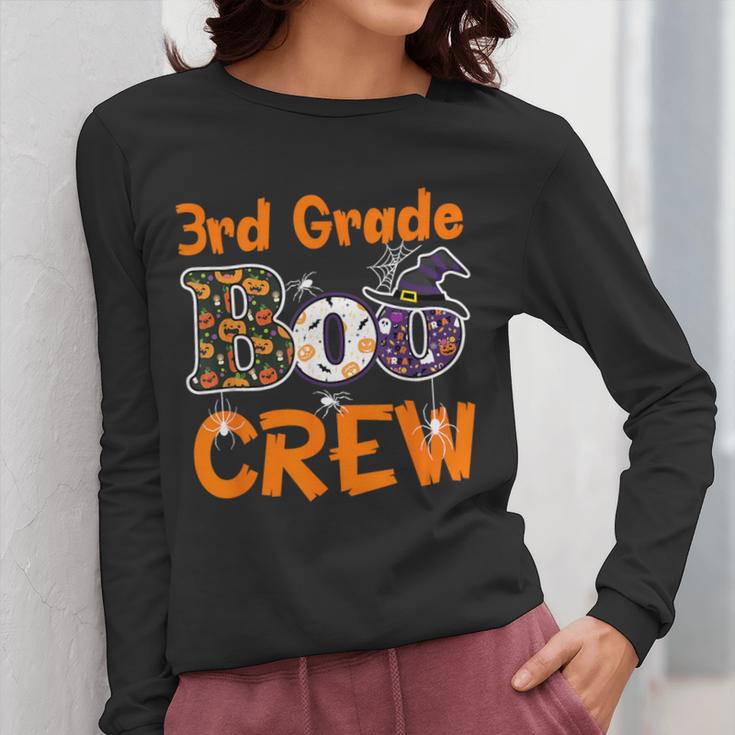 3rd Grade Boo Crew Halloween Teachers Students Costume Women Long Sleeve T-Shirt, funny design 3rd Grade Boo Crew Halloween Teachers Students Costume Women Long Sleeve T-Shirt, funny design