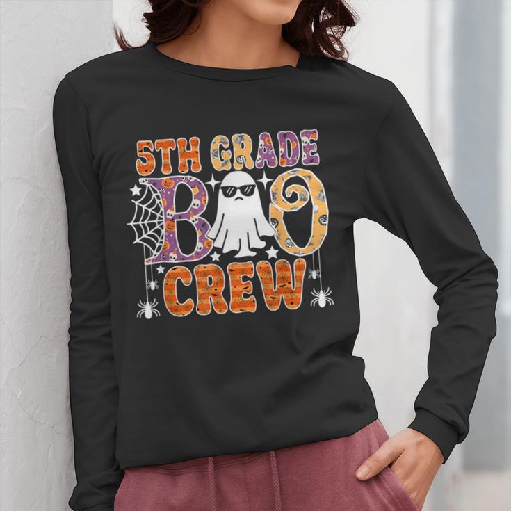5th Grade Boo Crew Halloween Teachers Students Women Long Sleeve T-Shirt, funny design 5th Grade Boo Crew Halloween Teachers Students Women Long Sleeve T-Shirt, funny design