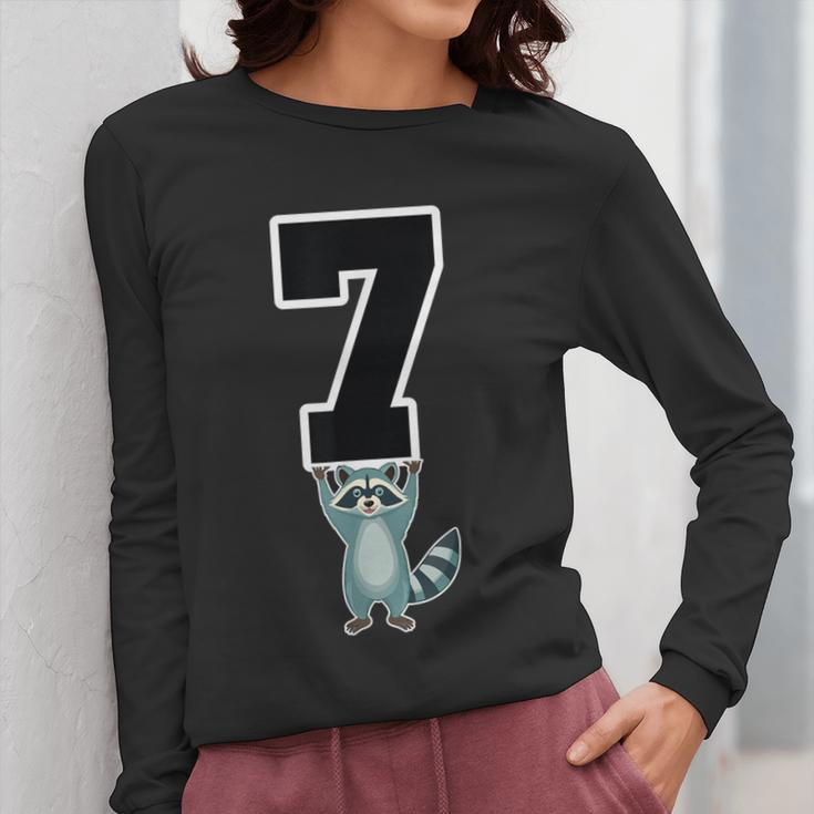 6 7 Matching Teachers Halloween Costume Raccoon Women Long Sleeve T-Shirt, funny design