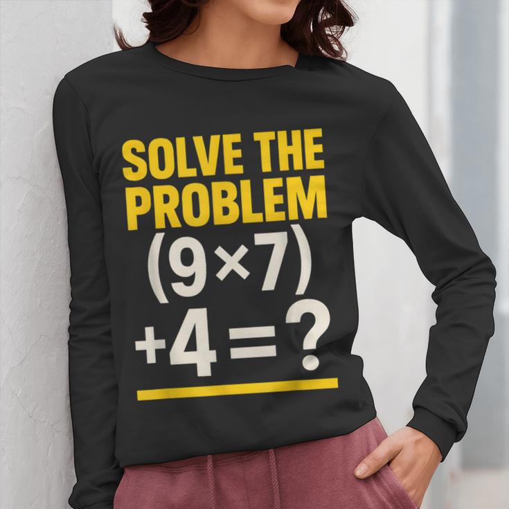 67 Meme Math Teacher School 6-7 Brain Rot Six Seven Women Long Sleeve T-Shirt, funny design 67 Meme Math Teacher School 6-7 Brain Rot Six Seven Women Long Sleeve T-Shirt, funny design