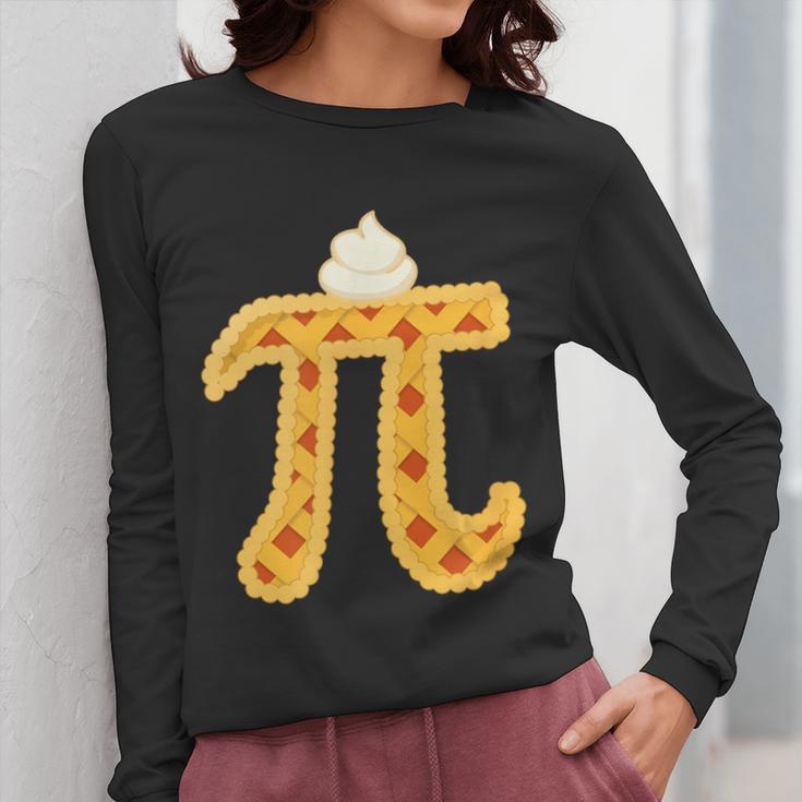 Apple Pi Pie Pun Math Teacher Pi Day 2020 Women Long Sleeve T-Shirt, funny design