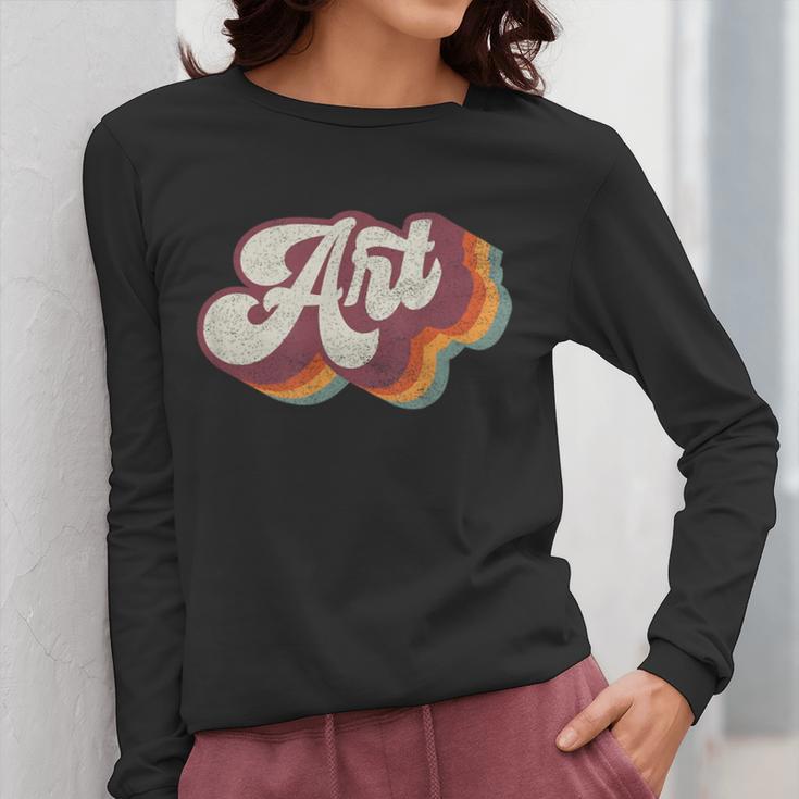 Art Teacher Back To School Women Long Sleeve T-Shirt, funny design Art Teacher Back To School Women Long Sleeve T-Shirt, funny design