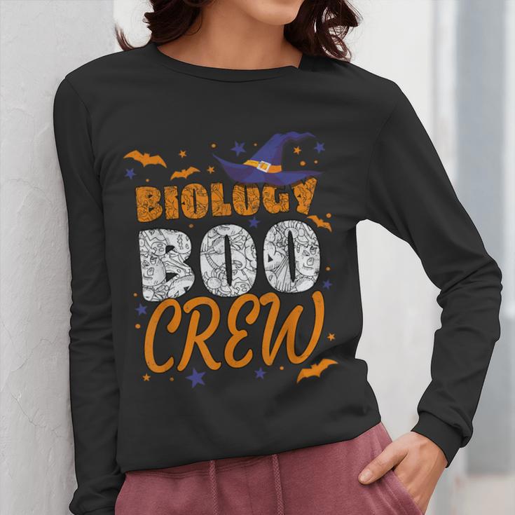 Biology Boo Crew Halloween Biology Teacher Matching For Men Women Kids Women Long Sleeve T-Shirt, funny design Biology Boo Crew Halloween Biology Teacher Matching For Men Women Kids Women Long Sleeve T-Shirt, funny design