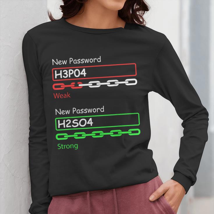 Chemist Science Teacher Student Chemistry Women Long Sleeve T-Shirt, Science Teacher Gifts, funny design