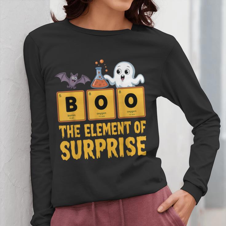 Chemistry Boo The Element Of Surprise Science Teacher Women Long Sleeve T-Shirt, Science Teacher Gifts, funny design Chemistry Boo The Element Of Surprise Science Teacher Women Long Sleeve T-Shirt, Science Teacher Gifts, funny design
