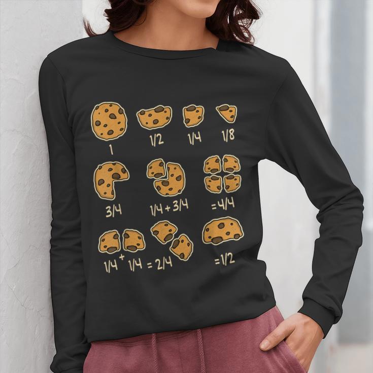 Chocolate Cookie Quick Math Fraction Math Teachers For Men Women Girls Kids Women Long Sleeve T-Shirt, funny design Chocolate Cookie Quick Math Fraction Math Teachers For Men Women Girls Kids Women Long Sleeve T-Shirt, funny design