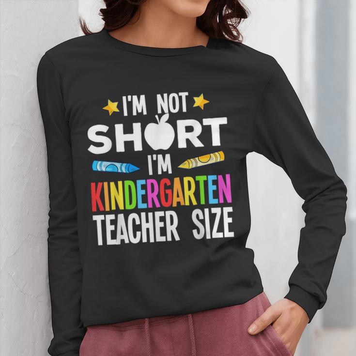 Cool Kindergarten Teacher Art For Men Women Preschool Kinder Women Long Sleeve T-Shirt, funny design Cool Kindergarten Teacher Art For Men Women Preschool Kinder Women Long Sleeve T-Shirt, funny design