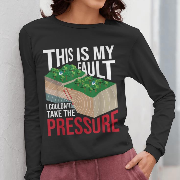 Couldn't Take The Pressure Geology Earth Science Teacher Women Long Sleeve T-Shirt, Science Teacher Gifts, funny design Couldn't Take The Pressure Geology Earth Science Teacher Women Long Sleeve T-Shirt, Science Teacher Gifts, funny design