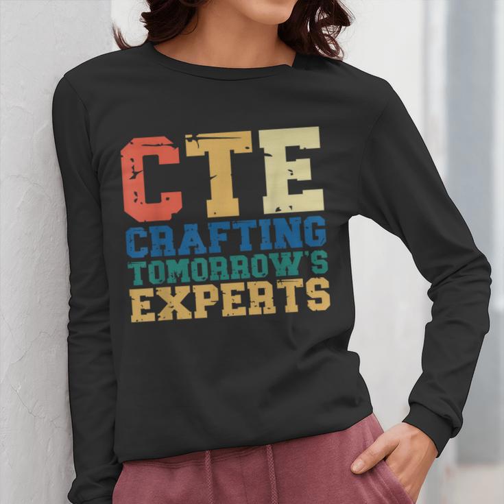 CTE Teacher Education Career Technical Women Long Sleeve T-Shirt, funny design CTE Teacher Education Career Technical Women Long Sleeve T-Shirt, funny design