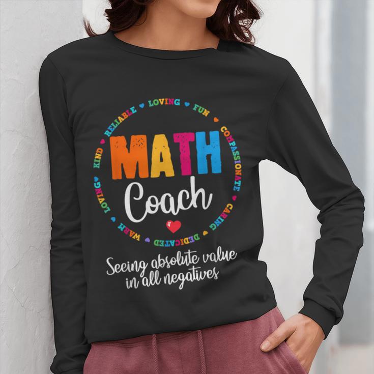 Cute Math Coach Teacher Mathematical Nerd School Women Long Sleeve T-Shirt, funny design Cute Math Coach Teacher Mathematical Nerd School Women Long Sleeve T-Shirt, funny design