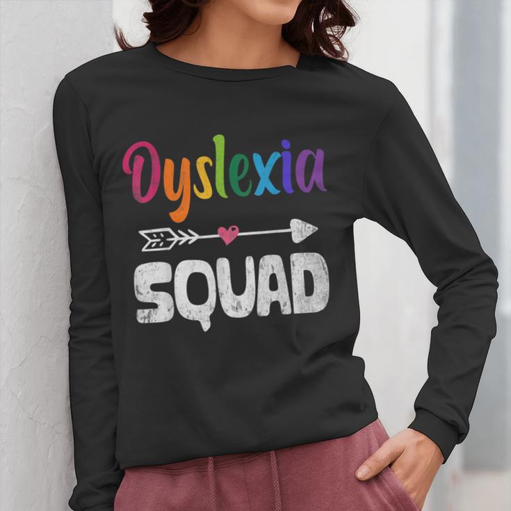 Dyslexia Awareness Month Dyslexia Teacher Therapist Women Long Sleeve T-Shirt, funny design Dyslexia Awareness Month Dyslexia Teacher Therapist Women Long Sleeve T-Shirt, funny design