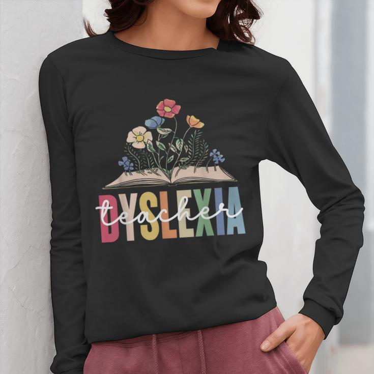Dyslexia Teacher Awareness Dyslexic Dyslexics Dyslexia Women Long Sleeve T-Shirt, funny design Dyslexia Teacher Awareness Dyslexic Dyslexics Dyslexia Women Long Sleeve T-Shirt, funny design