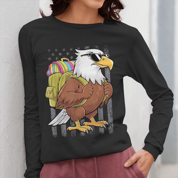 Eagle First Day Of School Teacher Back To School Eagle Women Long Sleeve T-Shirt, funny design Eagle First Day Of School Teacher Back To School Eagle Women Long Sleeve T-Shirt, funny design