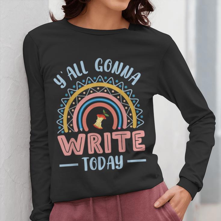 ELA English Teacher Women Long Sleeve T-Shirt, English Teacher Gifts, funny design
