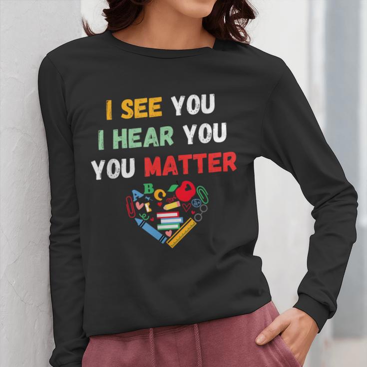 Emotional Intelligence Quote For School Counselor Teacher Women Long Sleeve T-Shirt, funny design