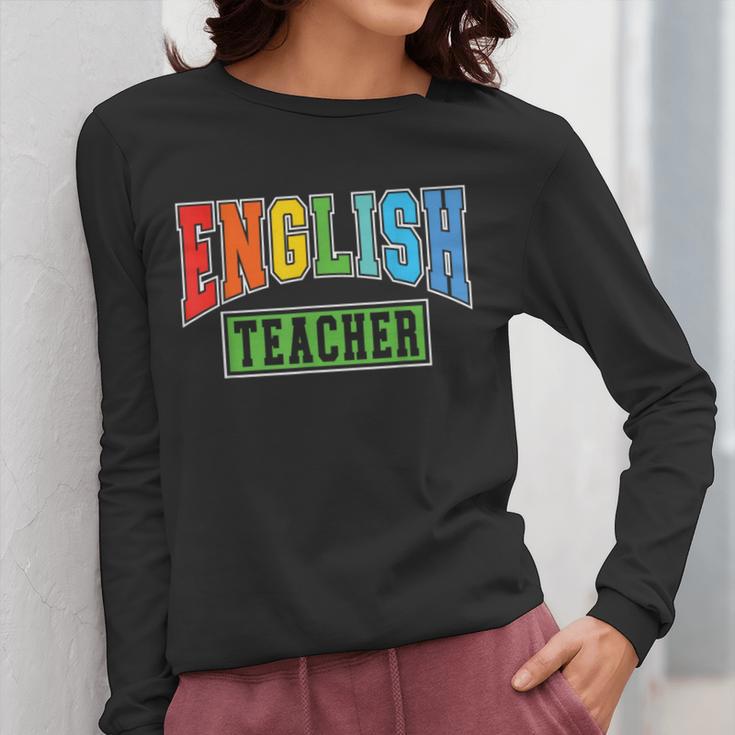 English Teacher Men Women Grammar Class English Teacher Women Long Sleeve T-Shirt, English Teacher Gifts, funny design English Teacher Men Women Grammar Class English Teacher Women Long Sleeve T-Shirt, English Teacher Gifts, funny design