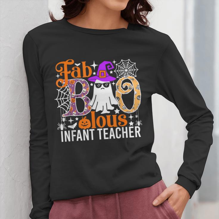 Fab Boo Lous Infant Teacher Halloween Costume Women Long Sleeve T-Shirt, funny design Fab Boo Lous Infant Teacher Halloween Costume Women Long Sleeve T-Shirt, funny design