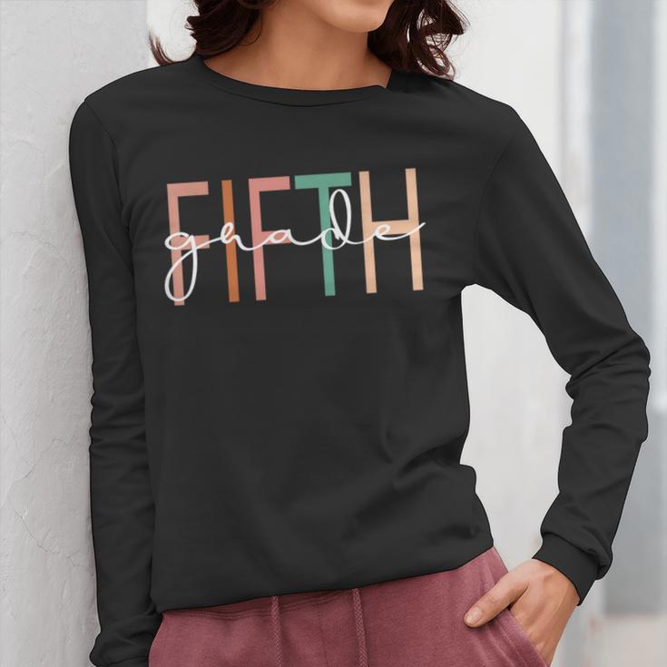 Fifth Grade Girls Boys Teacher Team 5th Grade Squad Women Long Sleeve T-Shirt, funny design Fifth Grade Girls Boys Teacher Team 5th Grade Squad Women Long Sleeve T-Shirt, funny design