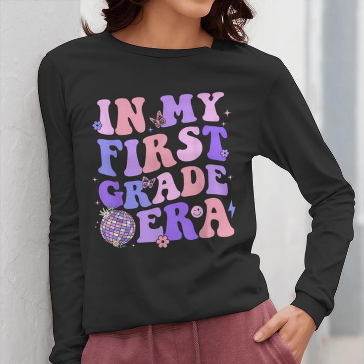 In My First Grade Era 1st Grade Girls Teacher Back To School Women Long Sleeve T-Shirt, First Grade Teacher Gifts, funny design In My First Grade Era 1st Grade Girls Teacher Back To School Women Long Sleeve T-Shirt, First Grade Teacher Gifts, funny design