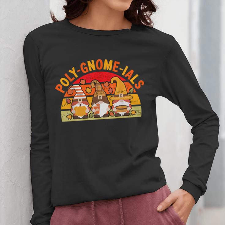 Fun Polynomial Calculus Algebra Poly-Gnome-Ials Math Teacher Women Long Sleeve T-Shirt, funny design Fun Polynomial Calculus Algebra Poly-Gnome-Ials Math Teacher Women Long Sleeve T-Shirt, funny design