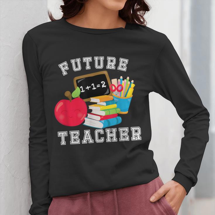 Future Teacher Costume For Adults And Kids T-Shirt Women Long Sleeve T-Shirt, Future Teacher Gifts, funny design Future Teacher Costume For Adults And Kids T-Shirt Women Long Sleeve T-Shirt, Future Teacher Gifts, funny design