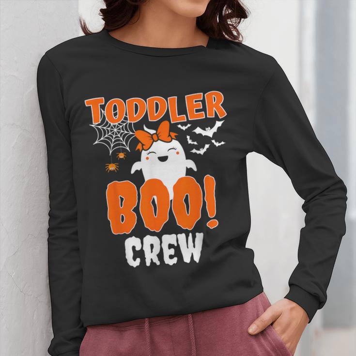 Girl Toddler Boo Crew Daycare Teacher Halloween Party Women Long Sleeve T-Shirt, funny design Girl Toddler Boo Crew Daycare Teacher Halloween Party Women Long Sleeve T-Shirt, funny design