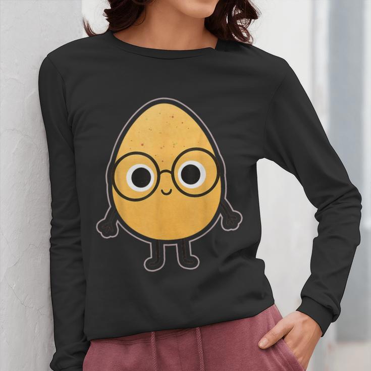 Good Egg Teacher Halloween Costume The Smart Cookie Women Long Sleeve T-Shirt, funny design