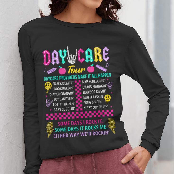 Groovy Day Care Some Days I Rock It Day Care Teacher Life Women Long Sleeve T-Shirt, Groovy Teacher Gifts, funny design Groovy Day Care Some Days I Rock It Day Care Teacher Life Women Long Sleeve T-Shirt, Groovy Teacher Gifts, funny design