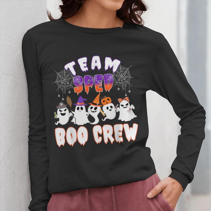 Halloween Costume Team SPED Teacher Special Education Women Long Sleeve T-Shirt, funny design Halloween Costume Team SPED Teacher Special Education Women Long Sleeve T-Shirt, funny design