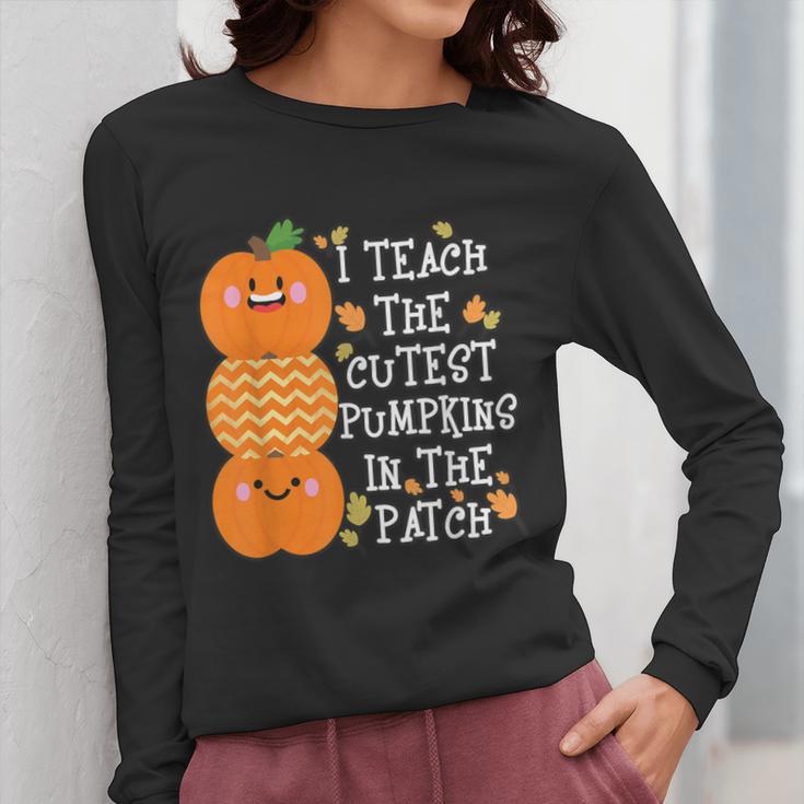 Halloween Teacher Shirt I Teach The Cutest Pumpkins In Patch Men Women Kids Women Long Sleeve T-Shirt, funny design Halloween Teacher Shirt I Teach The Cutest Pumpkins In Patch Men Women Kids Women Long Sleeve T-Shirt, funny design
