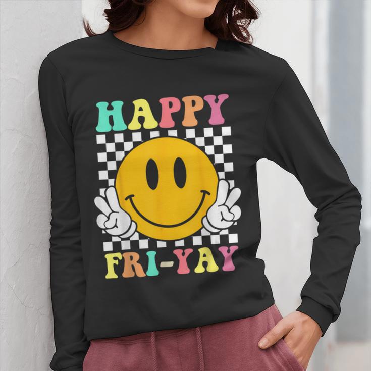 Happy Fri-Yay Teacher Friday Weekend School Women Long Sleeve T-Shirt, funny design Happy Fri-Yay Teacher Friday Weekend School Women Long Sleeve T-Shirt, funny design