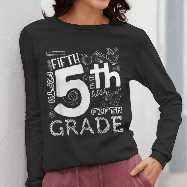 Hello 5th Grade Here I Come Teacher Fifth Grade Boys Girls Women Long Sleeve T-Shirt, funny design Hello 5th Grade Here I Come Teacher Fifth Grade Boys Girls Women Long Sleeve T-Shirt, funny design