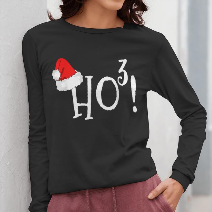 Ho Cubed Shirt Math Teacher Xmas For Men Women Kids Women Long Sleeve T-Shirt, funny design Ho Cubed Shirt Math Teacher Xmas For Men Women Kids Women Long Sleeve T-Shirt, funny design