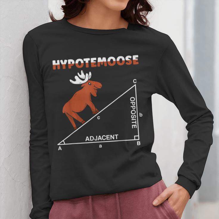 Hypotemoose Mathematics Teacher Mathematician Math Geek Women Long Sleeve T-Shirt, funny design Hypotemoose Mathematics Teacher Mathematician Math Geek Women Long Sleeve T-Shirt, funny design