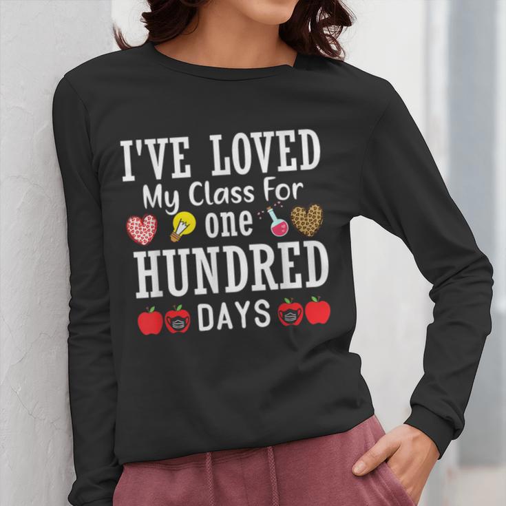 I'Ve Loved My Class For 100 Days Of School 100th Day Teacher Women Long Sleeve T-Shirt, funny design I'Ve Loved My Class For 100 Days Of School 100th Day Teacher Women Long Sleeve T-Shirt, funny design