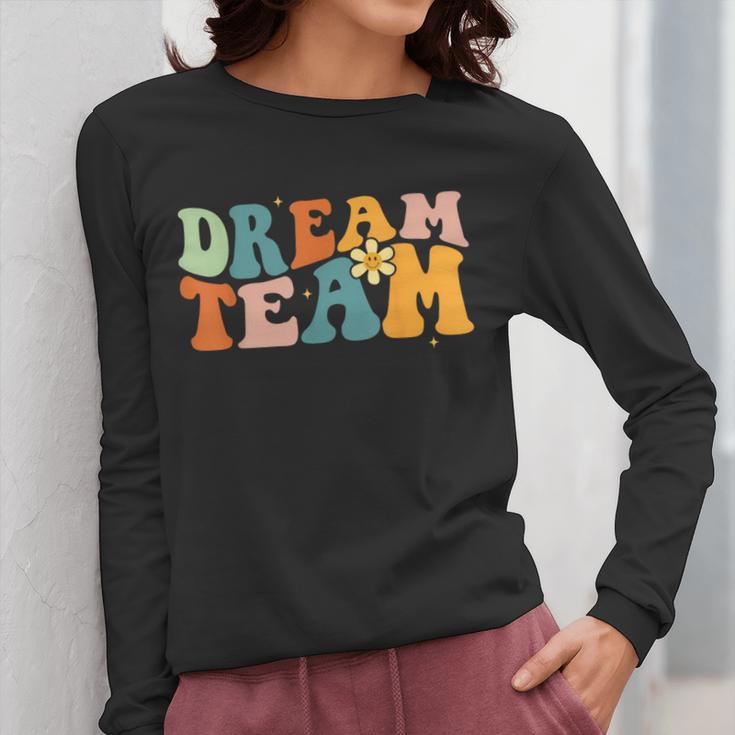 Last Day Of School Back To School Dream-Team Teacher Kids Women Long Sleeve T-Shirt, funny design Last Day Of School Back To School Dream-Team Teacher Kids Women Long Sleeve T-Shirt, funny design