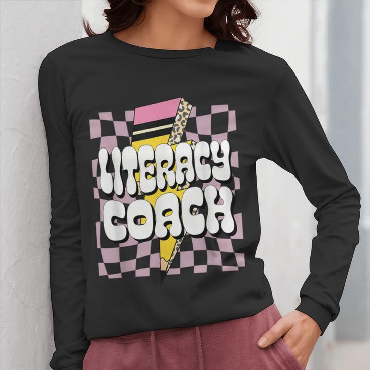 Literacy Coach Reading Specialist Facilitator Lead Teacher Women Long Sleeve T-Shirt, funny design Literacy Coach Reading Specialist Facilitator Lead Teacher Women Long Sleeve T-Shirt, funny design