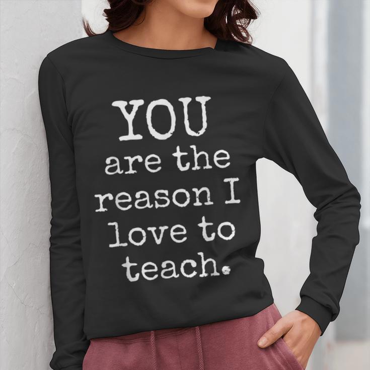 Love To Teach Positive Affirmation Kind Motivational Teacher Women Long Sleeve T-Shirt, funny design Love To Teach Positive Affirmation Kind Motivational Teacher Women Long Sleeve T-Shirt, funny design